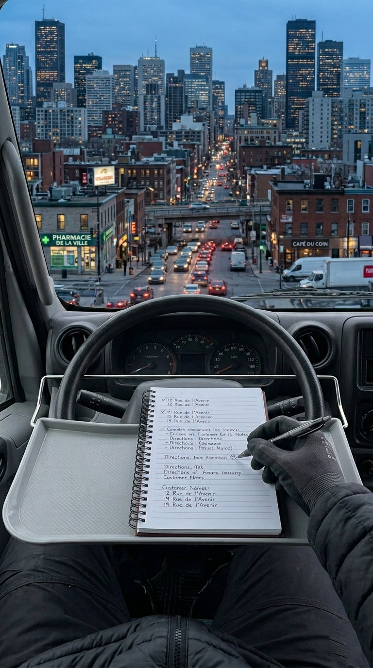 tablette magikab livreur  